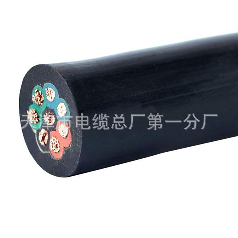 YC 3*2.5橡套软电缆 耐寒 耐高温铜芯软电缆示例图7