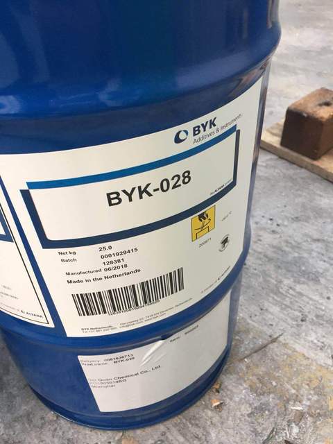 德国毕克BYK028水性消泡剂木器和家具涂料胶黏剂和纸张涂料有机硅