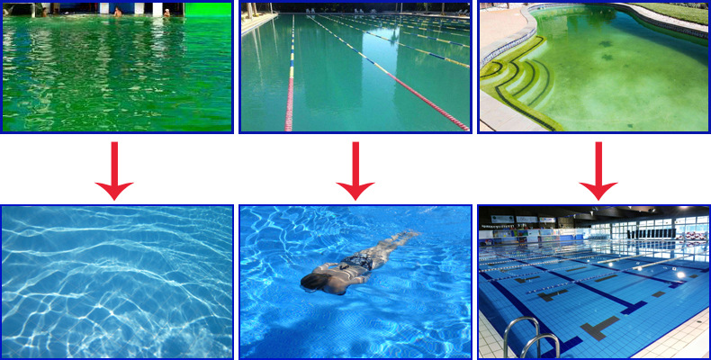 德国进口游泳池消毒剂 无色无味无刺激泳池管道清理水体消毒液示例图12