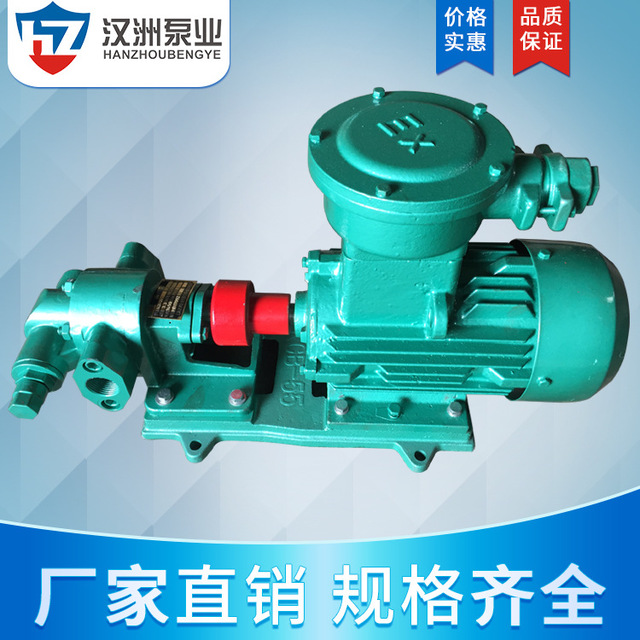 KCB-55高粘度齿轮油泵 卧式高压防爆齿轮泵 高耐磨柴油抽油泵图片
