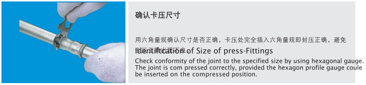 上海挺特 不锈钢水管 卡压式管件 单卡压式的异径对接头 大小头示例图10