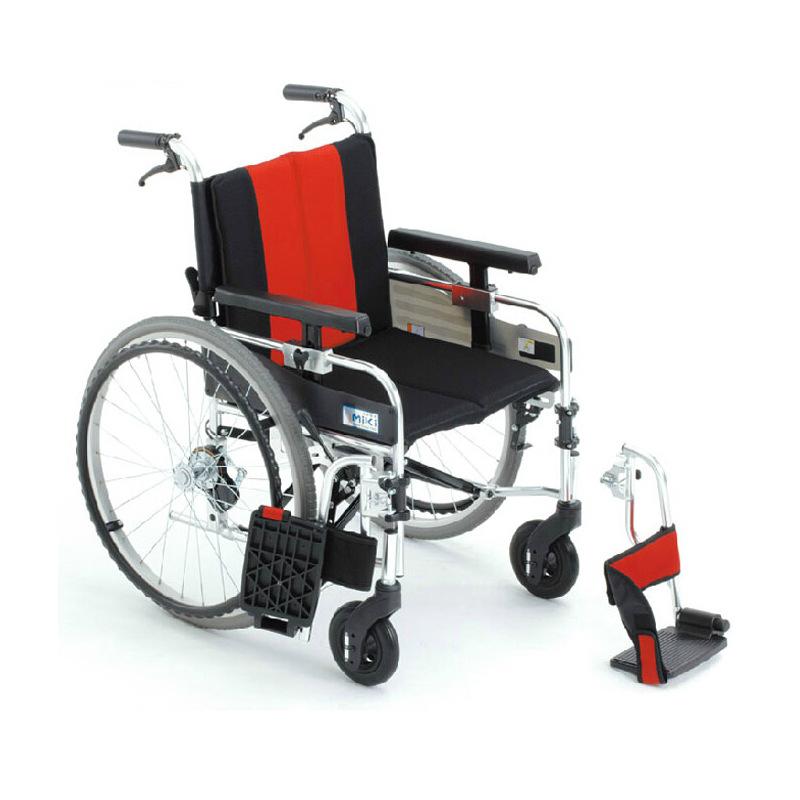 现货供应三贵MiKi轮椅车MYU-3 时尚胎轮椅 老人代步车/残疾车