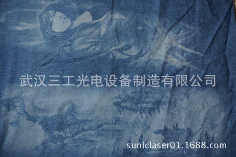 武汉三工激光服装布料激光切割机 布料激光雕花原装正品示例图10