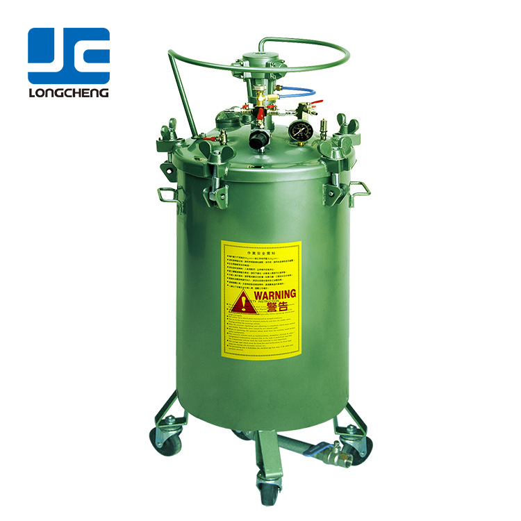 台湾龙呈涂料碳钢压力桶LC-80MD气动自动搅拌压力桶 油漆输送喷涂