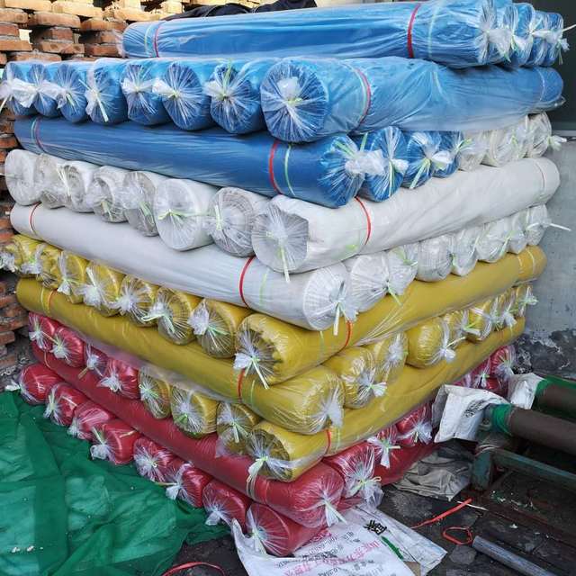 米语化纤 厂家直销 绿色遮阳网 工地防晒圆丝平织遮阳网 高密度遮阳网批发
