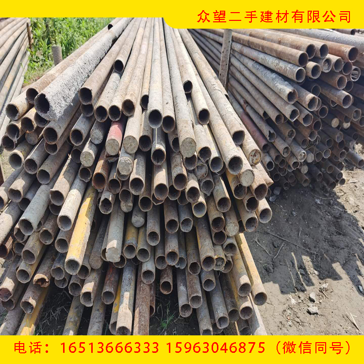 江苏求购出售1-6米建筑工地旧钢管求购建筑工地旧钢管众望二手建材