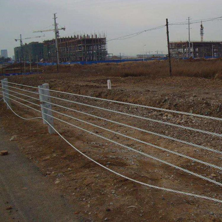 亳州缆索护栏 五绳缆索护栏 缆索马路护栏 缆索栏杆现货