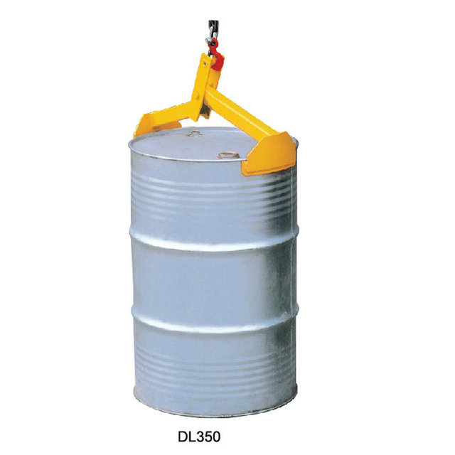 虎力 DL350油桶夹 油桶吊 叉车油桶搬运车使用 钢制油桶吊夹 油桶吊具图片