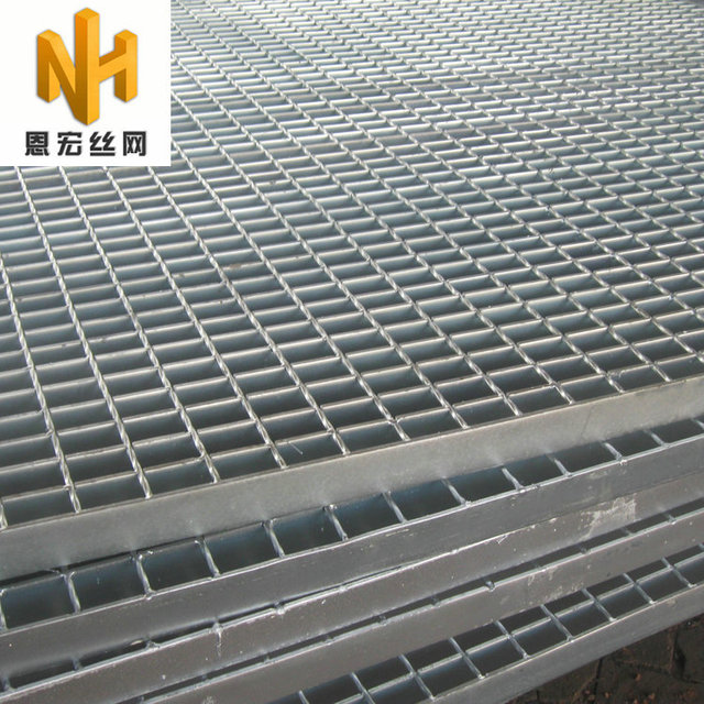 镀锌钢格板 批发地沟盖板 焊接金属栅格网 停车场钢格板
