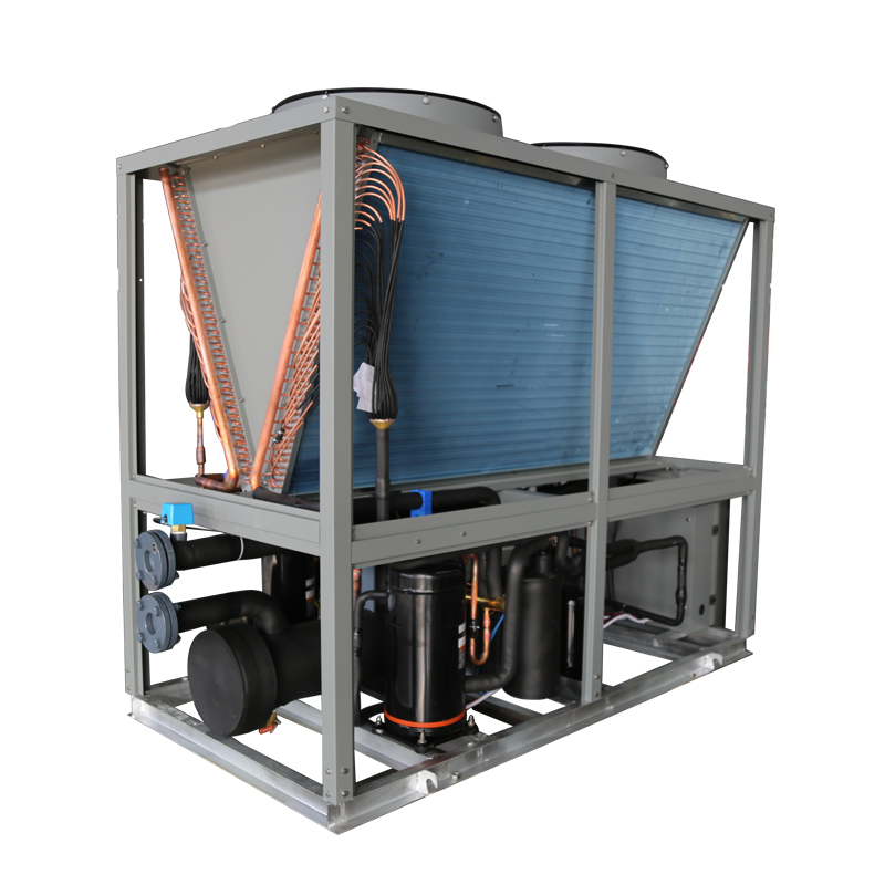 生产批发 空气能低温热泵 冷暖两用6匹8匹 低温空气能热泵 山东恩特莱