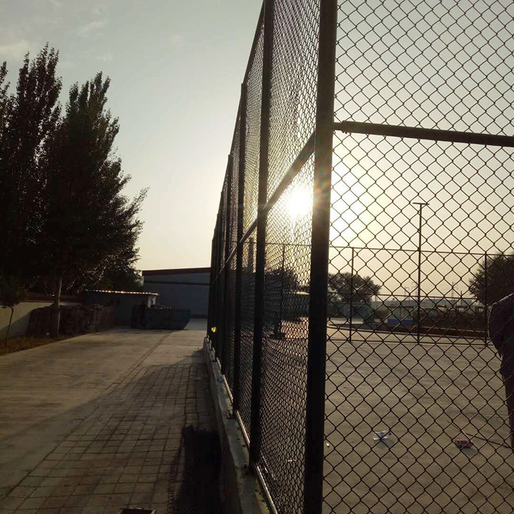 厂家球场护栏 球场围网 体育场围栏 篮球场围网 运动场围网足球场示例图5