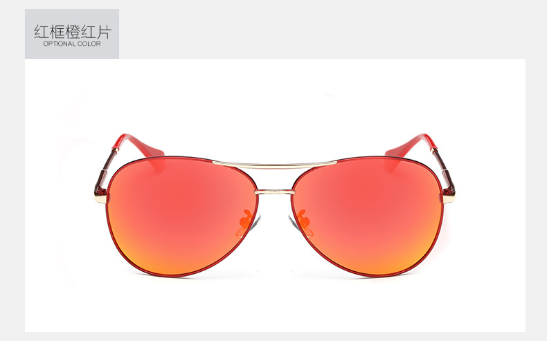 厂家批发时尚偏光太阳镜 2017新款男女士蛤蟆镜开车驾驶眼镜8071示例图9