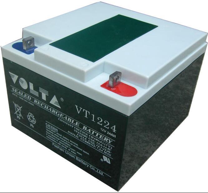 沃塔(VOLTA)蓄电池VT1224/12v24Ah尺寸参数沃塔蓄电池厂家直销