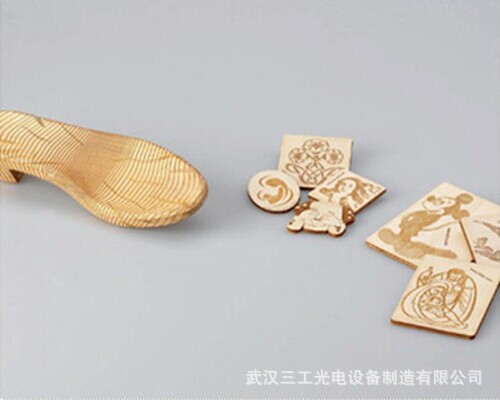 竹木乐器激光雕刻机，竹筷木质家具激光打标机可雕刻任意图形文字示例图7