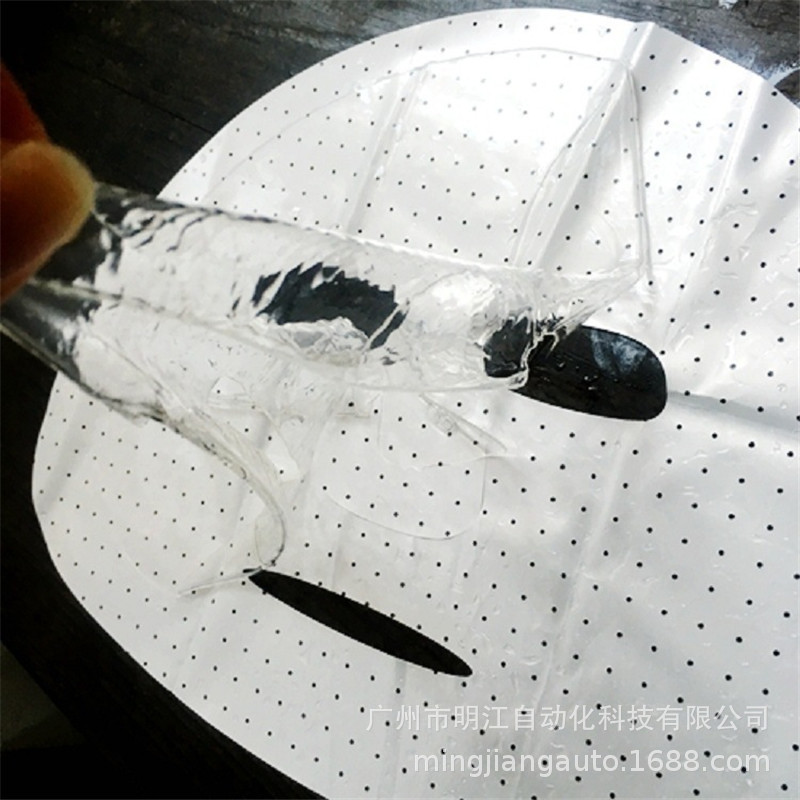 水晶眼膜加工机全自动水晶眼膜灌装机流水线水晶面膜眼膜生产设备示例图6