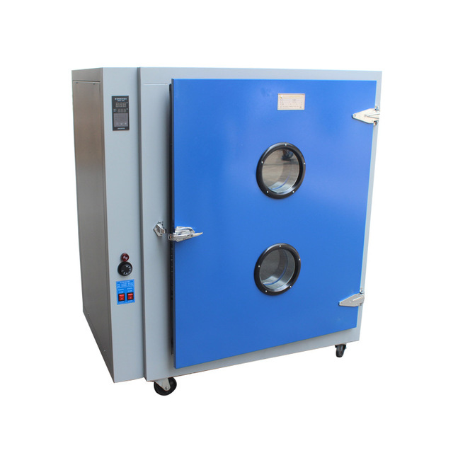 群弘101-A电热恒温鼓风干燥箱大型不锈钢老化试验箱实验工业烤箱现货包邮
