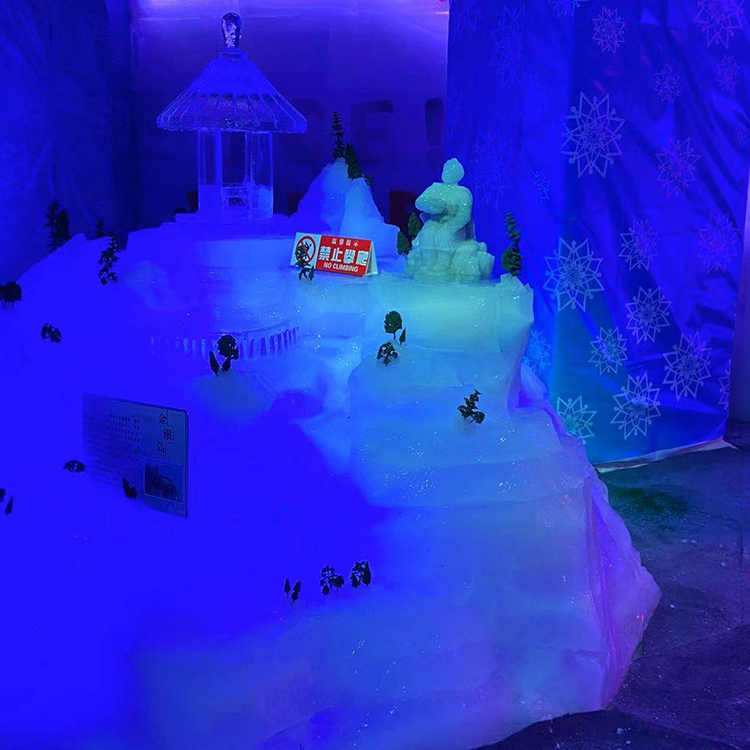 茂名冰雕展览 哈尔滨雕刻 众暖熊冰雕 冰雪世界