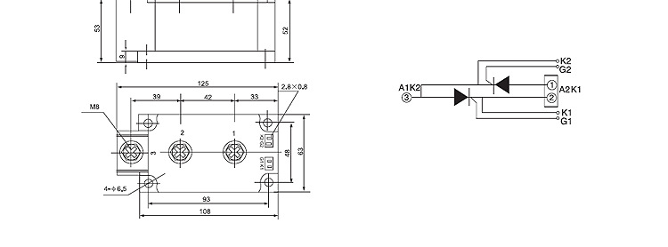 电阻焊接加工组件 MTX500A1400V 可控硅晶闸管现货   ISO认证企业示例图24