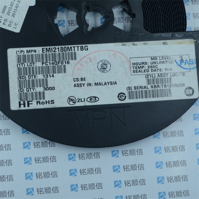 EMI8142MUTAG芯片丝印42出售原装ESD抑制器DFN10深圳现货图片
