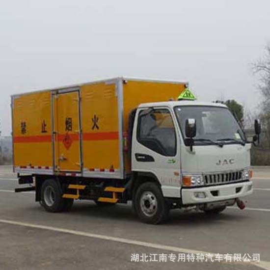 厢式运输车,江淮运输车,小型,危险货物车辆,江特JDF5070XQYHFC5型运输车