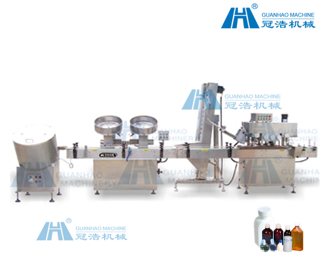 药品颗粒粉剂数粒定量全自动灌装机-GH-GZ111-广州冠浩机械