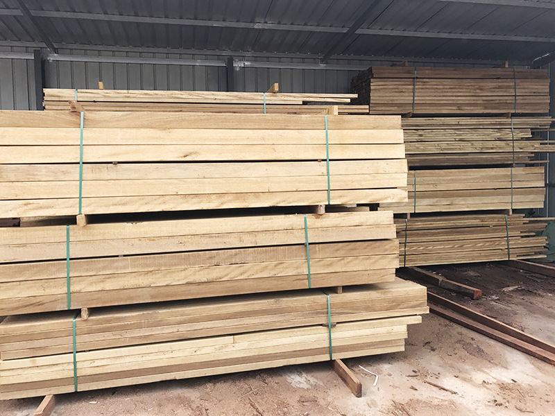 进口榄仁木定制木板材 供应户外景观木板材 防腐榄仁木地板料示例图16