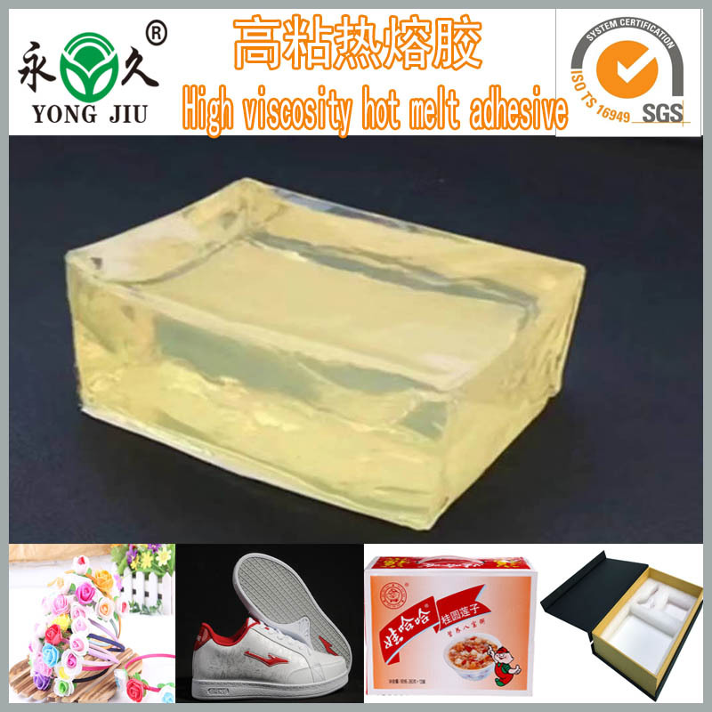 纸箱、礼盒封合用热熔胶块 封箱机专用高粘性环保热熔胶颗粒示例图1