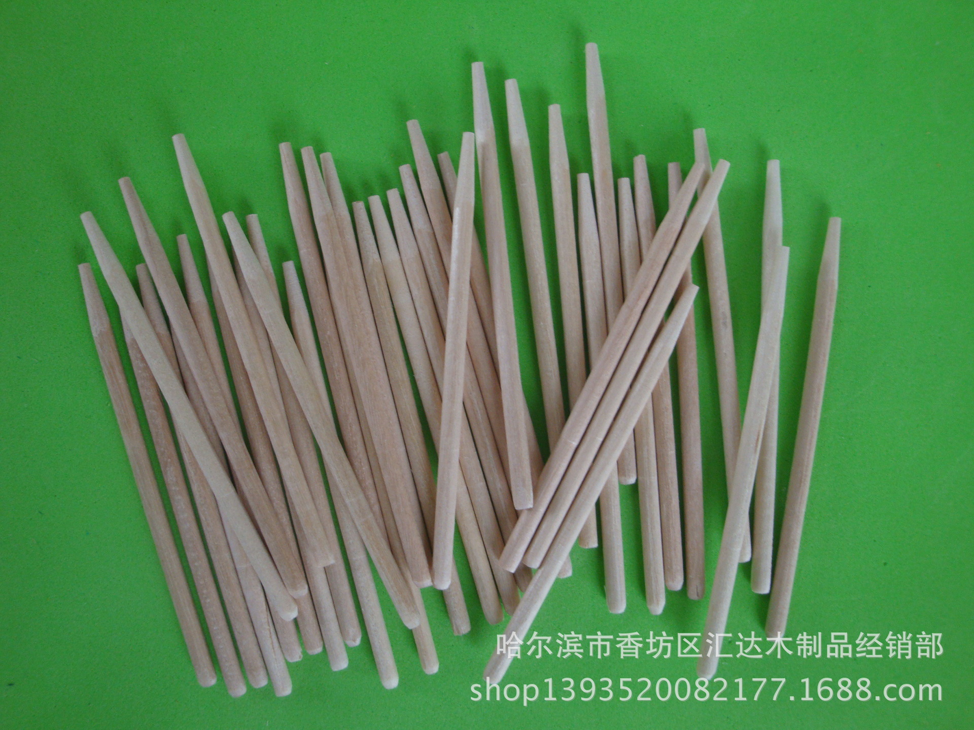 厂家供应糖棒 圆木糖棒 环保磨尖糖棒 一次性木质糖棒示例图4