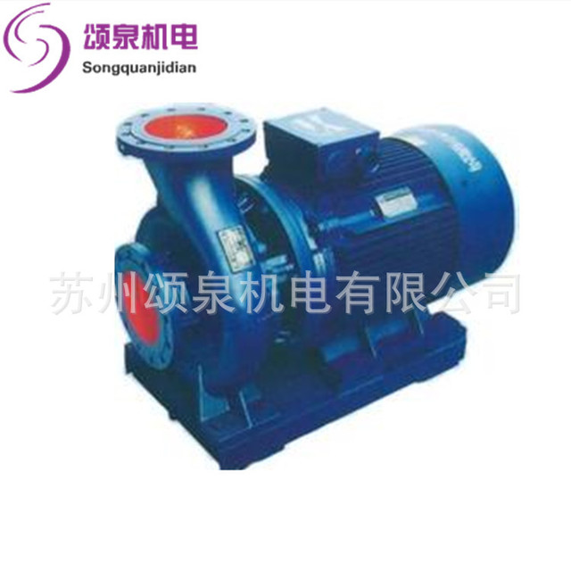 上海凯泉水泵卧式离心泵50KQW12.5-50-5.5/2管道循环泵热水增压泵
