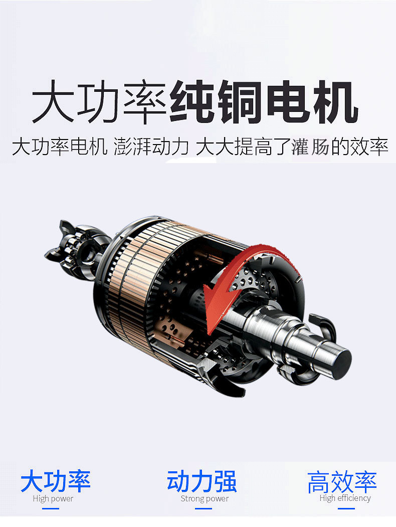 广州恒联SF-260快速灌肠机大型灌香肠机上海半自动香肠机灌肠机示例图5