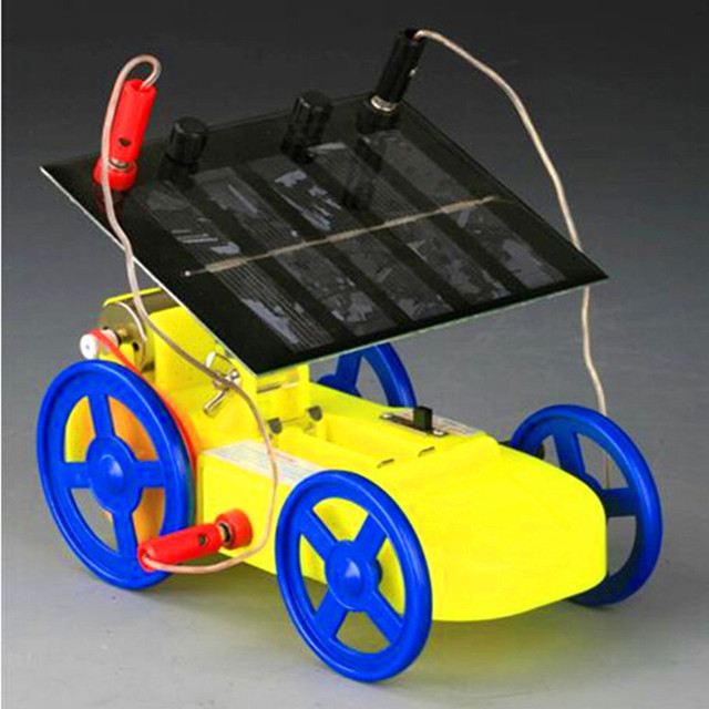 HQ皓奇 可行驶的太阳能小车 小桌面式科普展品 中小学科学探究器材