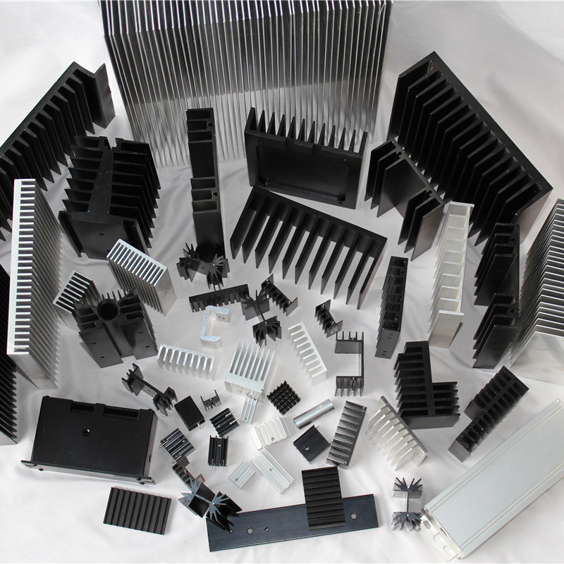 模块铝型材散热器 电源外壳数控铲齿散热器 可定制 源头厂家