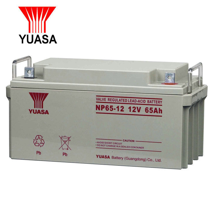 YUASA汤浅UPS电源蓄电池 免维护铅酸蓄电池 12v65ah铅酸蓄电池