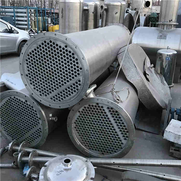 常年供应二手冷凝器 列管冷凝器12方钛材 鲁华 长期供应