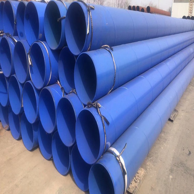 污水处理用涂塑钢管给排水钢管生产厂家 宏科华 污水处理螺旋钢管