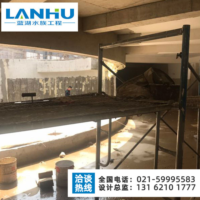 lanhu承接大型海洋馆设计建造 大型亚克力鱼缸安装 水族馆维生系统维护