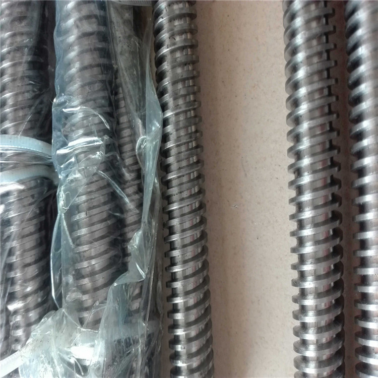 304不锈钢梯形丝杆TR25*5车削加工和挤压工艺定做成品配铜铁螺母示例图16