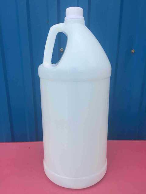 5公斤圆柱形桶 10斤洗洁精洗发水专用桶 圆形白色纯料塑料瓶 5L异形塑料桶图片