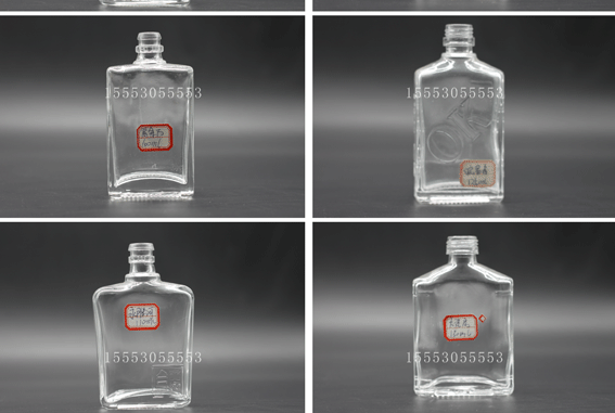 晶白料优质 2两小酒瓶 100ml玻璃瓶 江小白酒瓶 125ml高档l小酒瓶示例图13