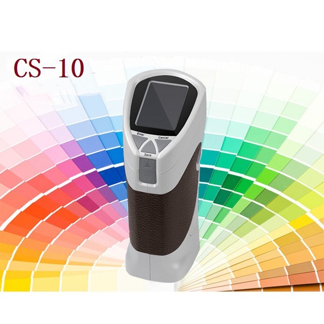 CS-10色差仪便携式测色仪电脑色差计手持式测色仪CS-10色差计 彩谱经济型色差仪图片
