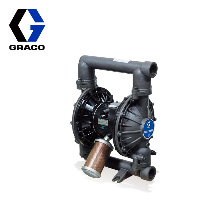 美国GRACO/固瑞克Husky铝合金DB3311涂料输送泵 1590气动双隔膜泵