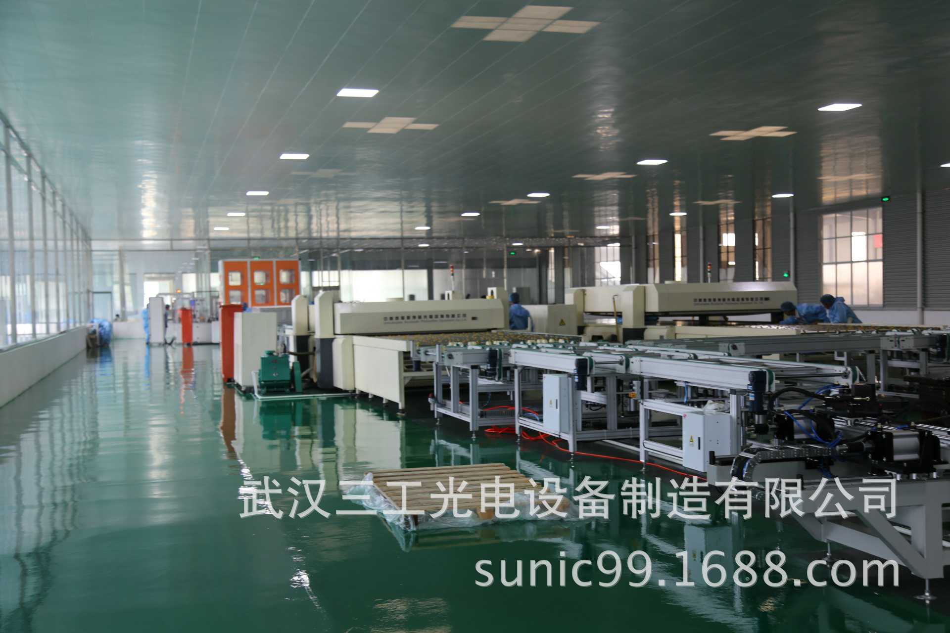 海南省太阳能路灯电池板生产设备|自动化光伏组件生产线示例图14