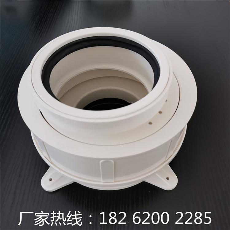 沟槽式排水管 加强筋螺旋静音排水管 上海旻夏 50-200 规格齐全