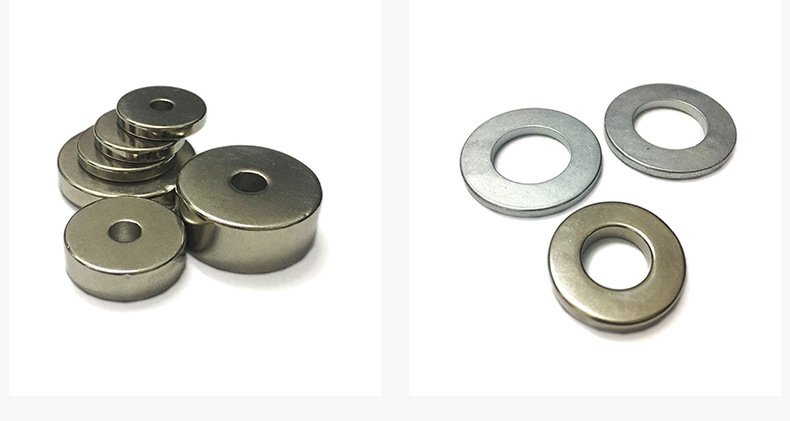 厂家直销环形磁铁 钕铁硼 圆环强力磁铁 小圆形带孔磁环可批发示例图11