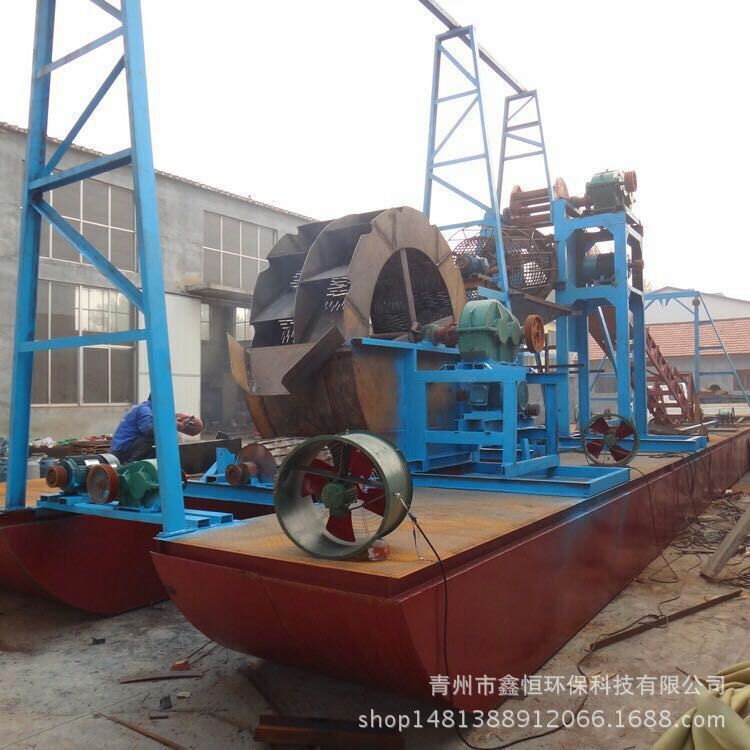 采沙船 厂家直销青州新型采砂采沙机械采砂抽沙船示例图1