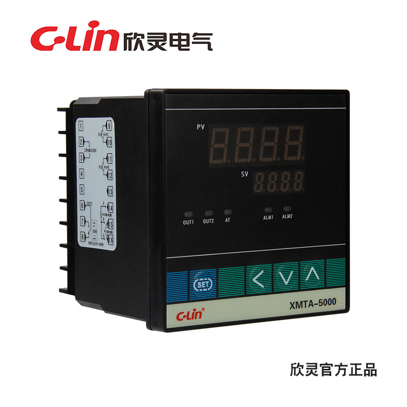 欣灵电气 XMTD-5000智能温控仪 温度恒温控制器 多功能温控器