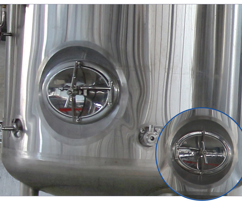 啤酒机 精酿啤酒设备 发酵罐 加工不锈钢啤酒设备 啤酒储存罐示例图9