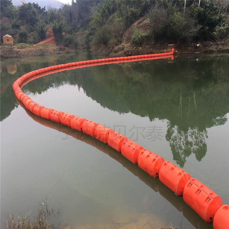 水上项目安全区 拦网浮筒 水产养殖区域水面 隔离警示浮筒