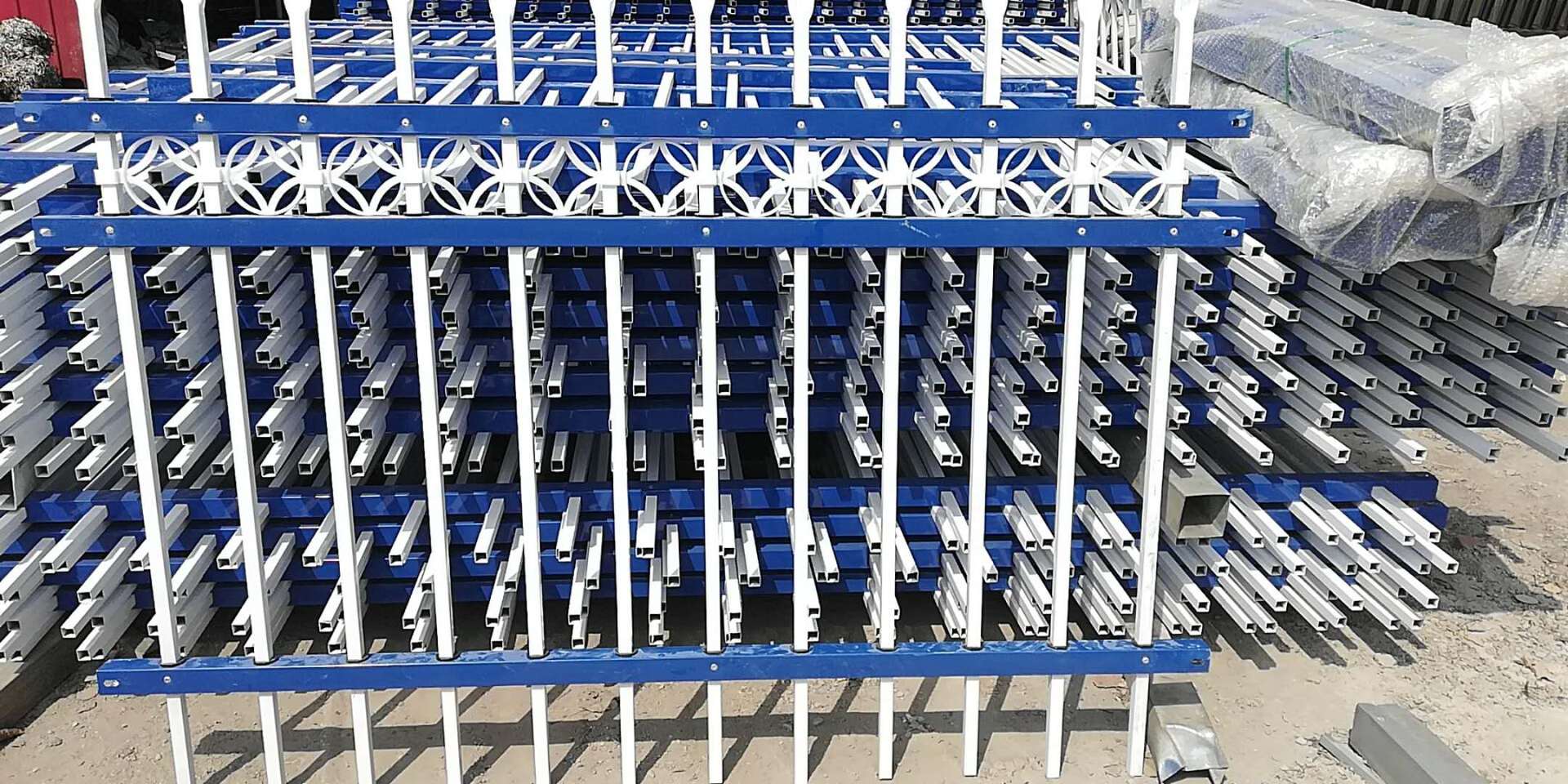 热镀锌钢护栏小区围墙栏杆学校安全防护栏别墅喷塑镀锌围栏可定制示例图18