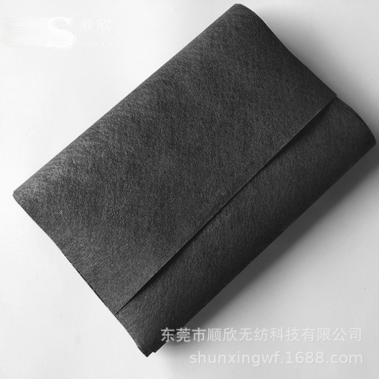厂家直销酷布 沙发打底酷布 灰色白色黑色酷布定制不织布批发价格示例图2